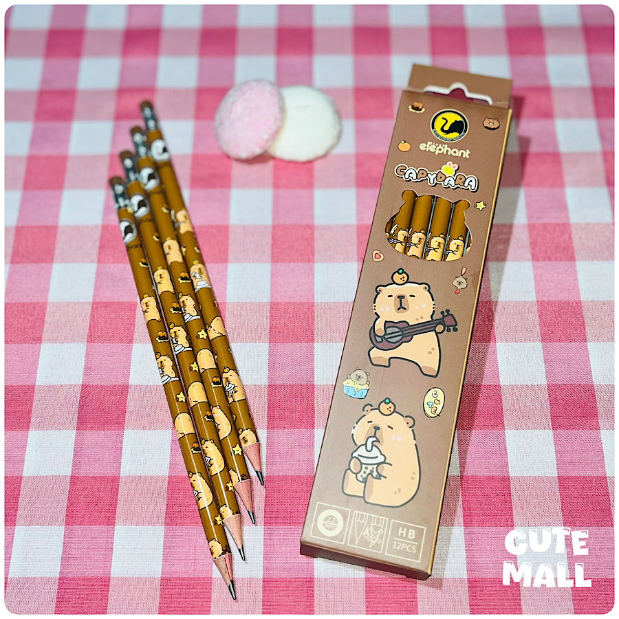 مداد مشکی پاکن دار فانتزی طرح کاپی بارا