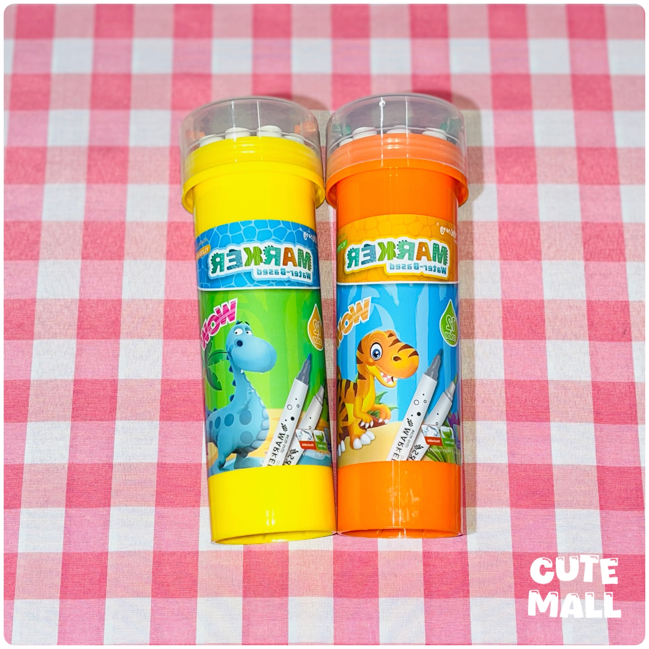 ماژیک رنگ آمیزی دو سر لوله ایی 12 تایی